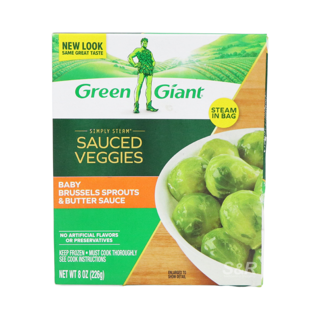 Green Giant Simply Steam Baby Brussel Sprouts and Butter Sauce 283g